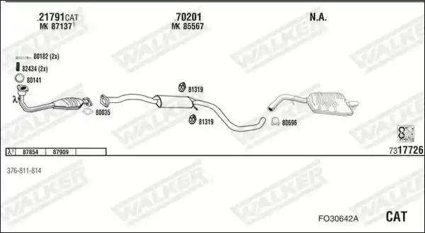 WALKER FO30642A