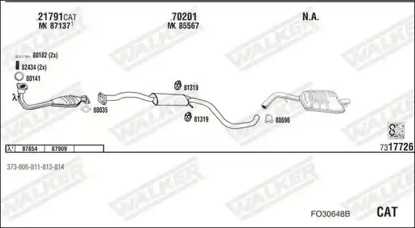 WALKER FO30648B