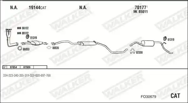 WALKER FO30679