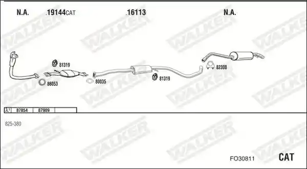 WALKER FO30811
