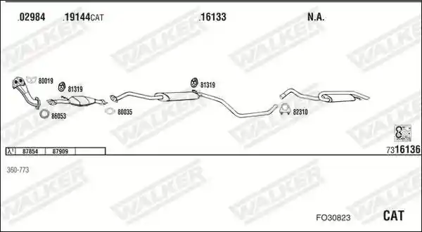 WALKER FO30823