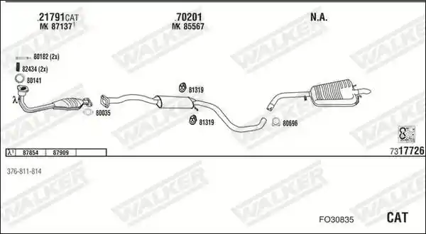 WALKER FO30835