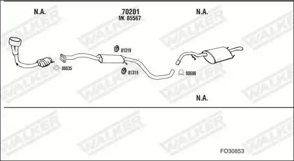 WALKER FO30853