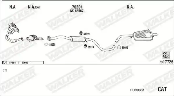 WALKER FO30861