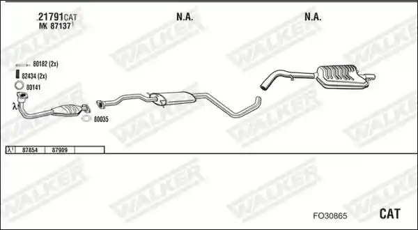 WALKER FO30865
