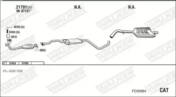 WALKER FO30884