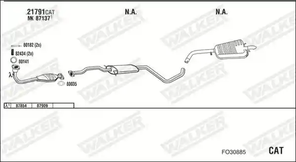 WALKER FO30885