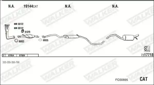 WALKER FO30895