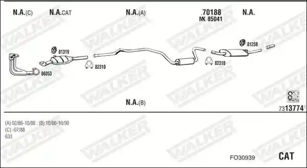 WALKER FO30939