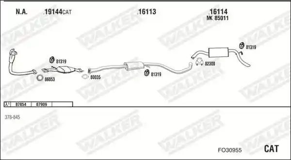 WALKER FO30955