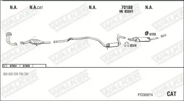 WALKER FO30974