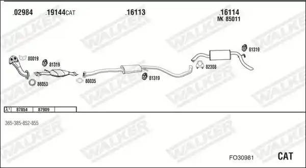 WALKER FO30981