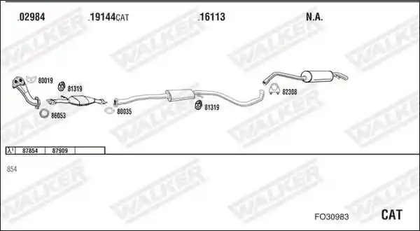 WALKER FO30983