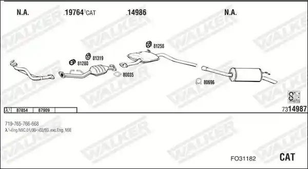 WALKER FO31182