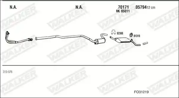 WALKER FO31219