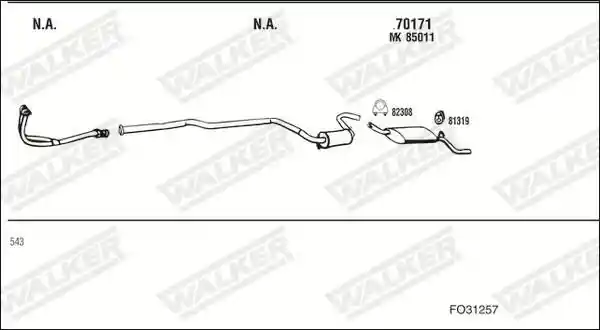 WALKER FO31257