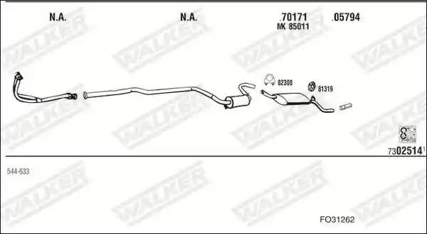 WALKER FO31262