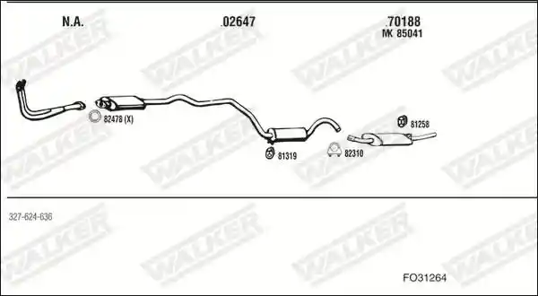 WALKER FO31264