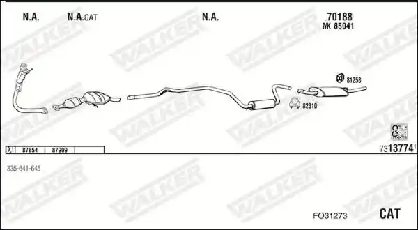 WALKER FO31273