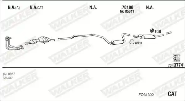 WALKER FO31302