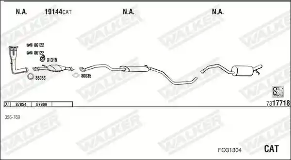 WALKER FO31304