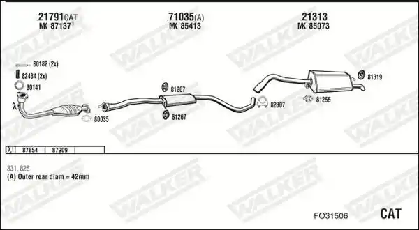 WALKER FO31506