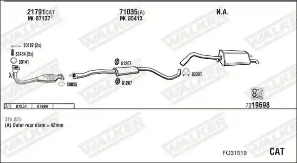 WALKER FO31519