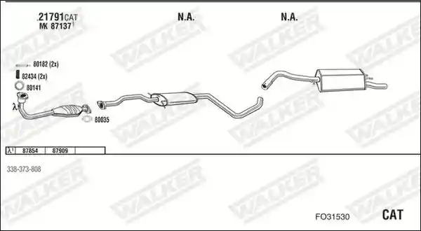 WALKER FO31530
