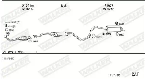 WALKER FO31531
