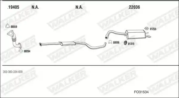 WALKER FO31534