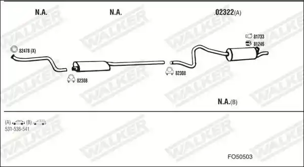 WALKER FO50503