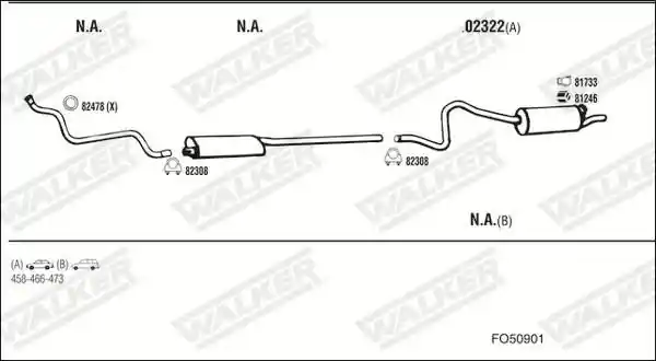 WALKER FO50901