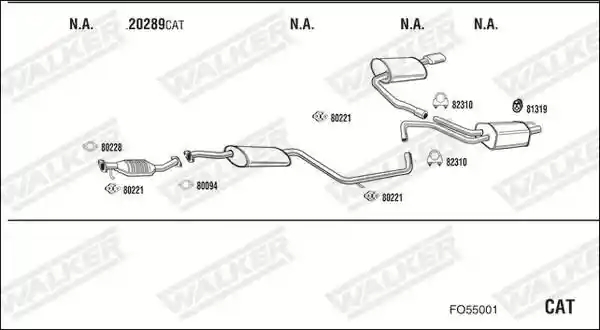 WALKER FO55001