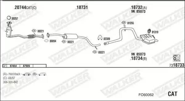 WALKER FO60062