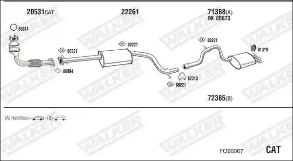 WALKER FO60067