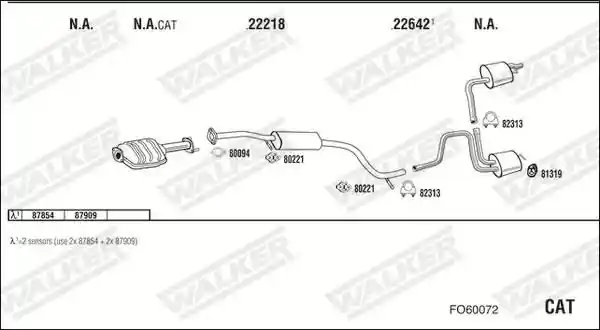 WALKER FO60072