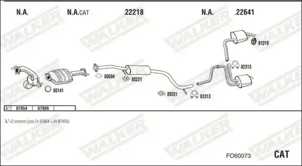 WALKER FO60073