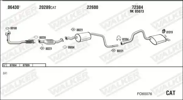 WALKER FO60076