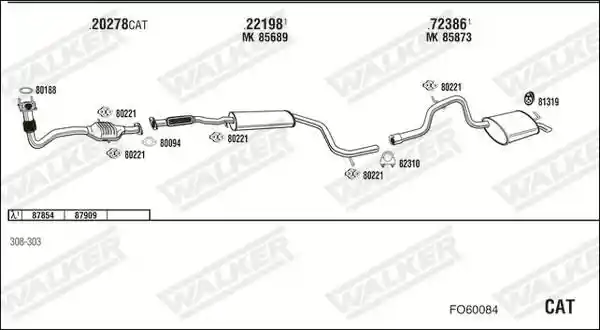 WALKER FO60084