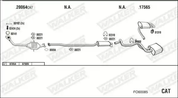 WALKER FO60085