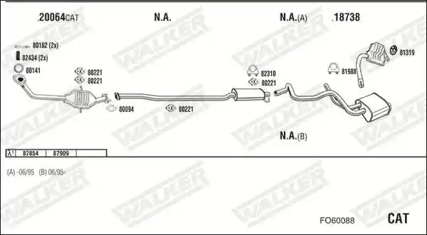 WALKER FO60088