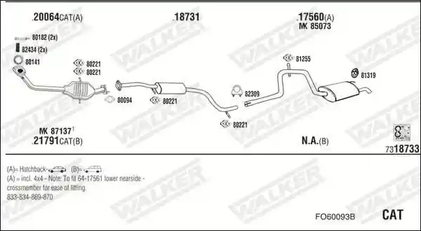 WALKER FO60093B