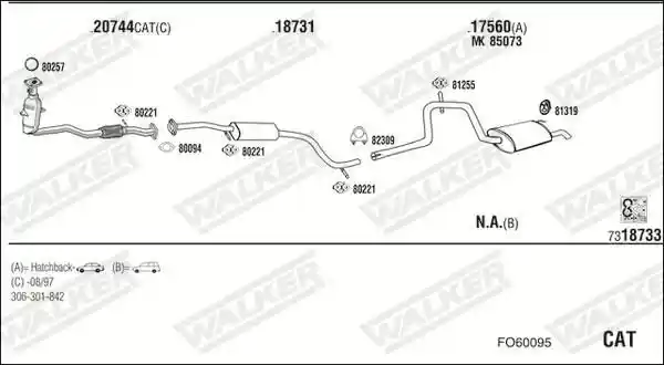 WALKER FO60095
