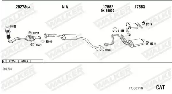 WALKER FO60116