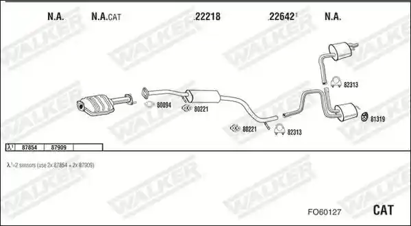 WALKER FO60127