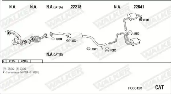 WALKER FO60128