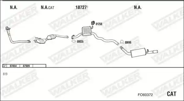 WALKER FO60372