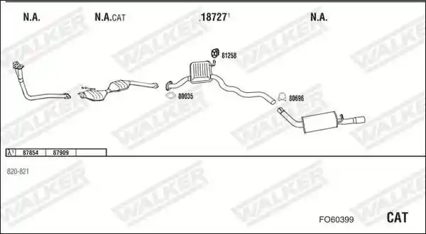 WALKER FO60399