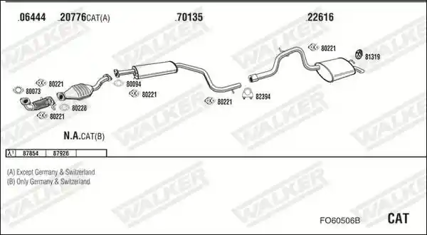 WALKER FO60506B