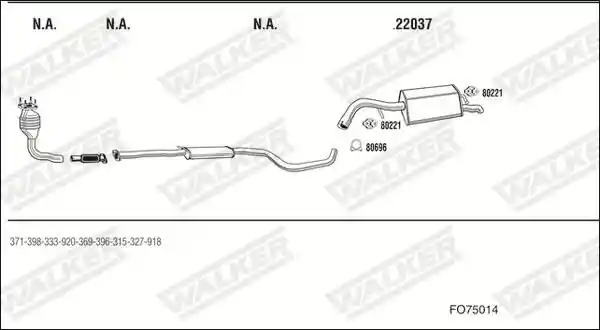 WALKER FO75014